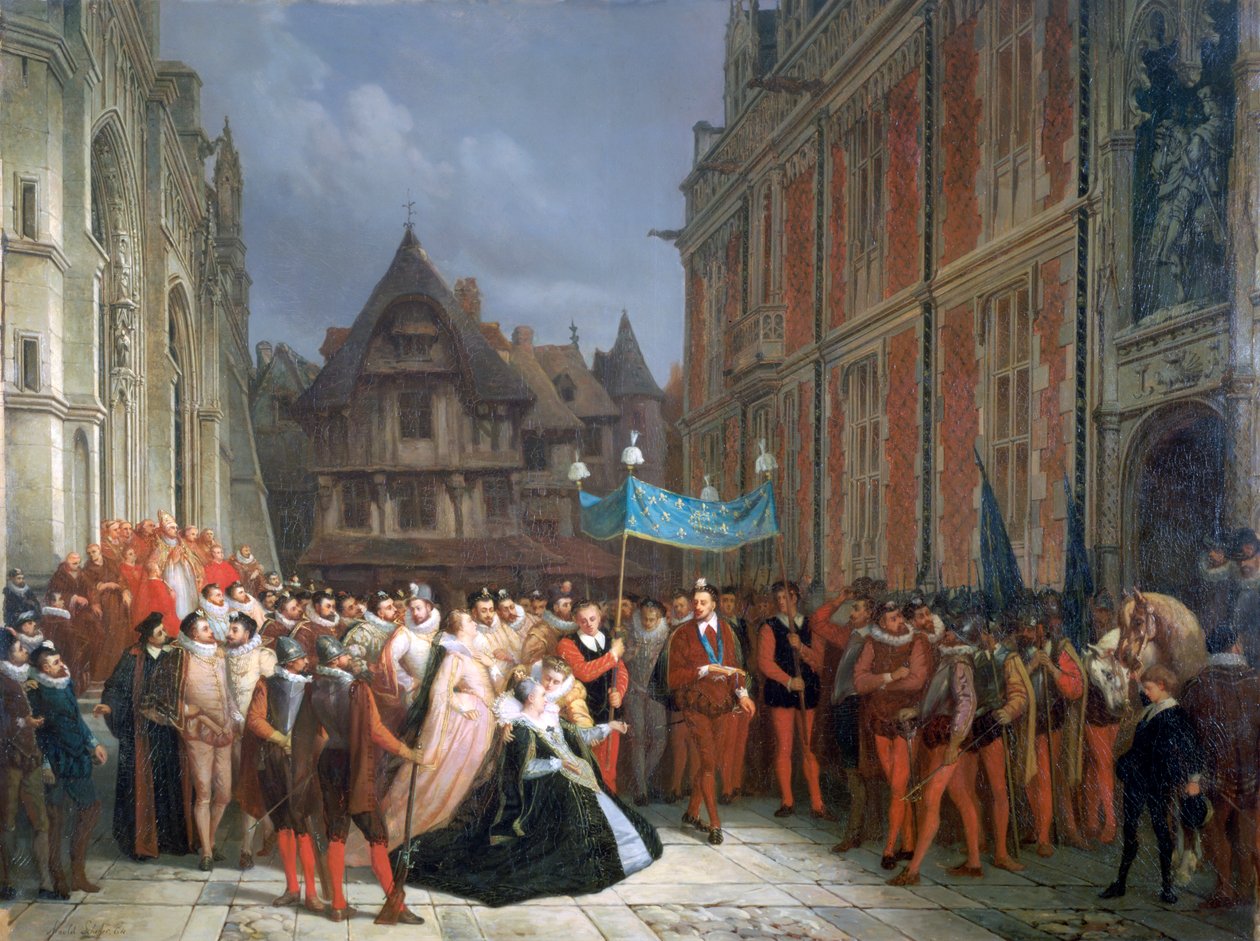 Vévodkyně z Montpensier, 1864 od Ary Scheffer