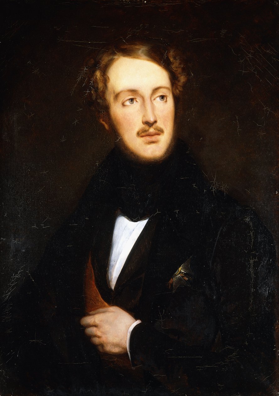 Portrét Ferdinand-Philippe-Louis-Charles-Henri, vévoda d"Orleans od Ary Scheffer