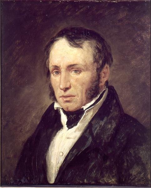 Portrét Paula Louise Couriera (1772-1825) od Ary Scheffer
