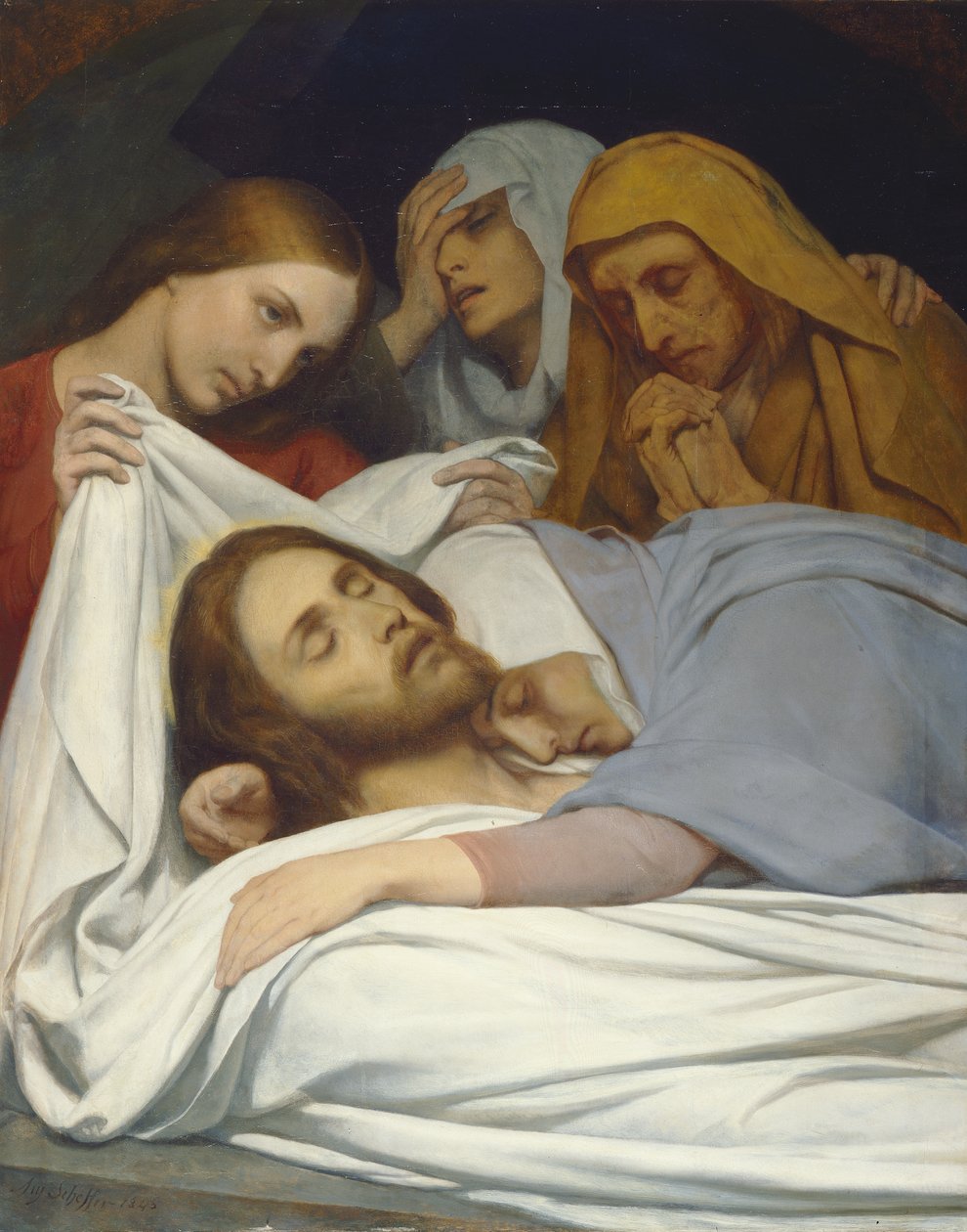 Svaté ženy u hrobu od Ary Scheffer