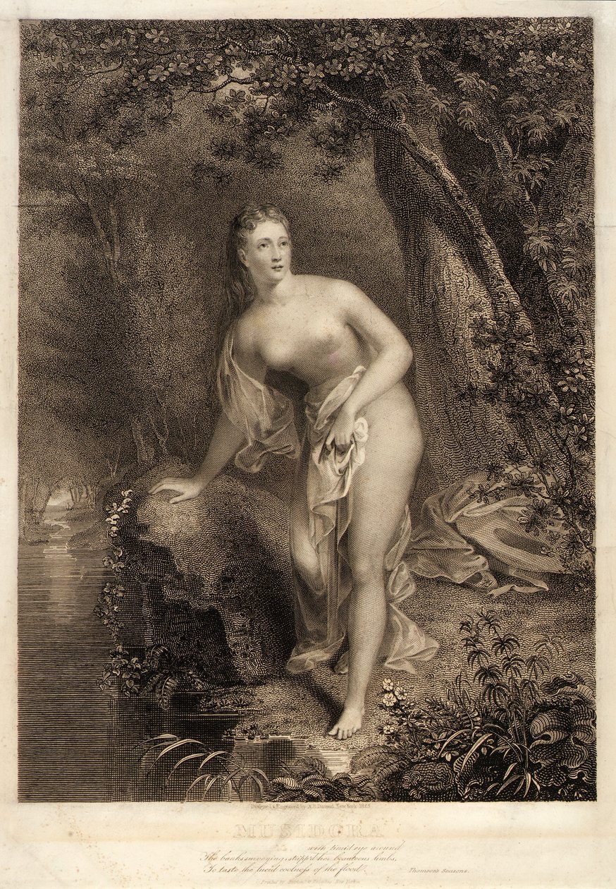 Musidora od Asher B. Durand
