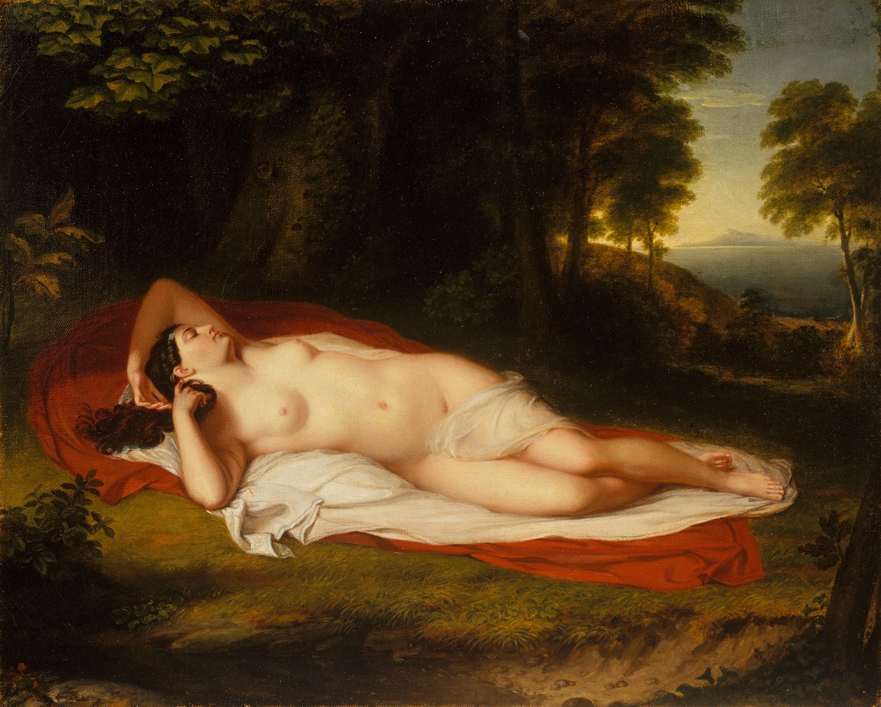 Ariadne, ca. 1831-35. od Asher Brown Durand