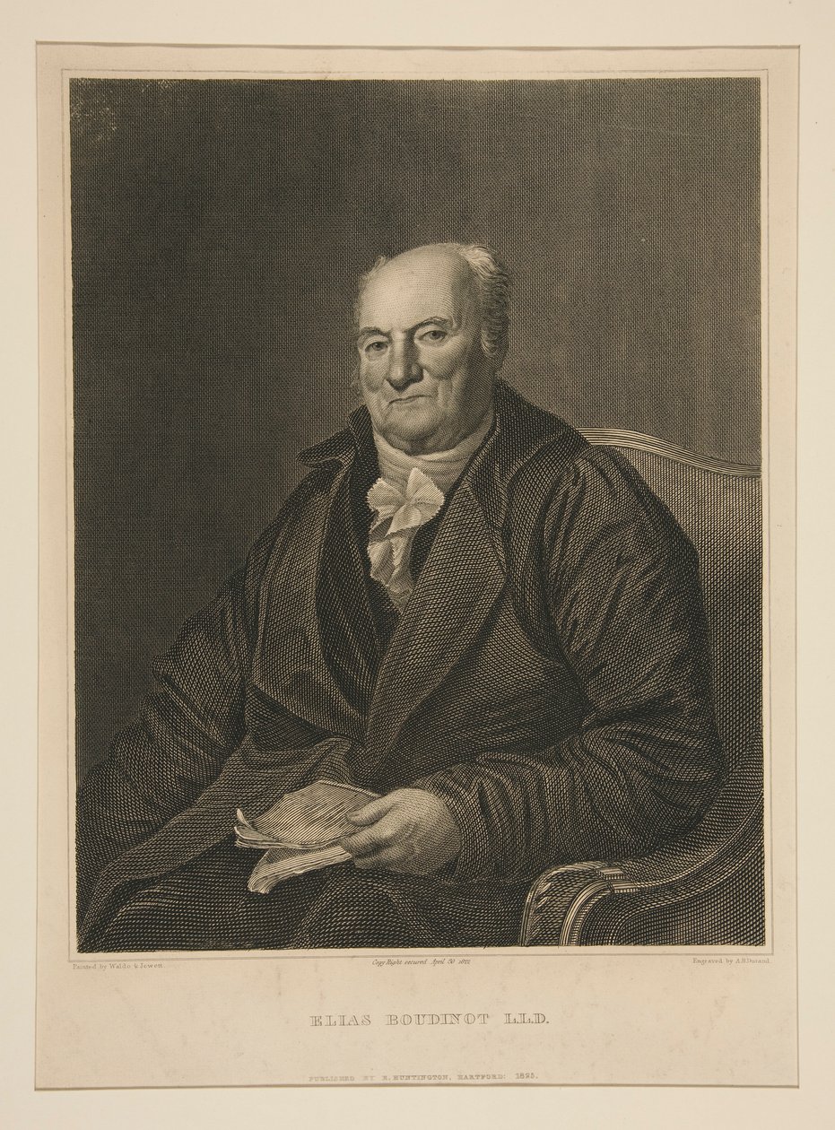 Elias Boudinot, L.L.D. od Asher Brown Durand