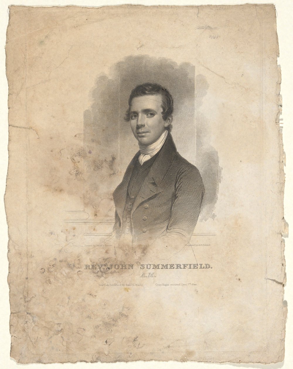 Rev. John Summerfield, A.M. od Asher Brown Durand