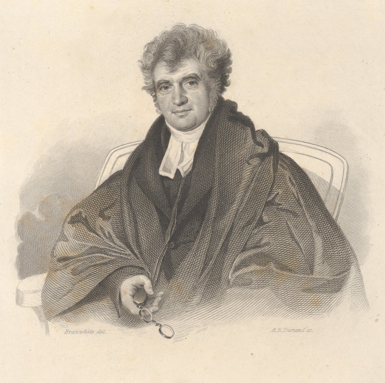 Rev. William Jay, 1823. od Asher Brown Durand