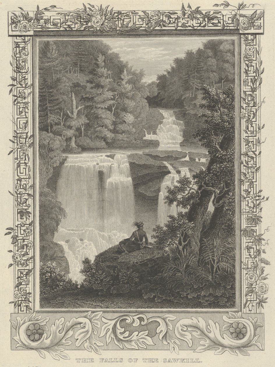 The Falls of the Sawkill, 1830. od Asher Brown Durand