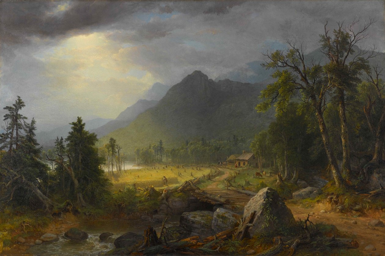První sklizeň v poušti od Asher Brown Durand