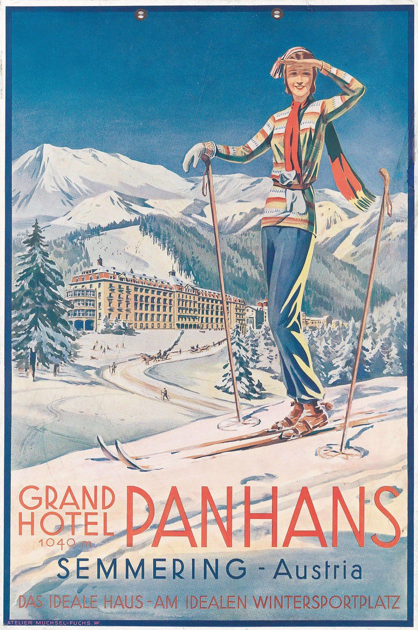 Grand Hotel Panhans Semmering, 30. léta 20. století. od Atelier Muchsel Fuchs