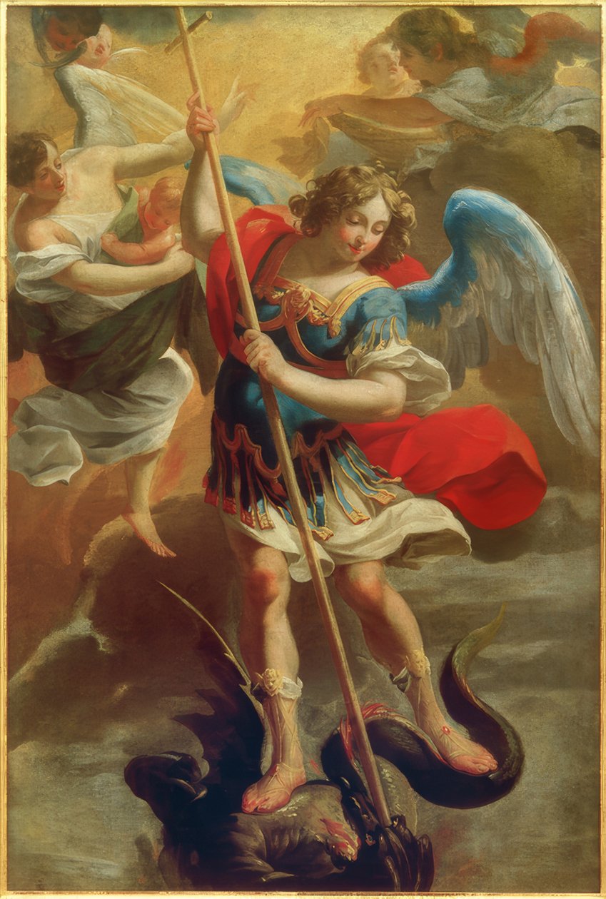 Archanděl Michael od Aubin Vouet