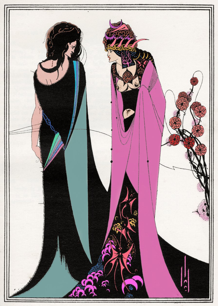 John a Salome od Aubrey Beardsley