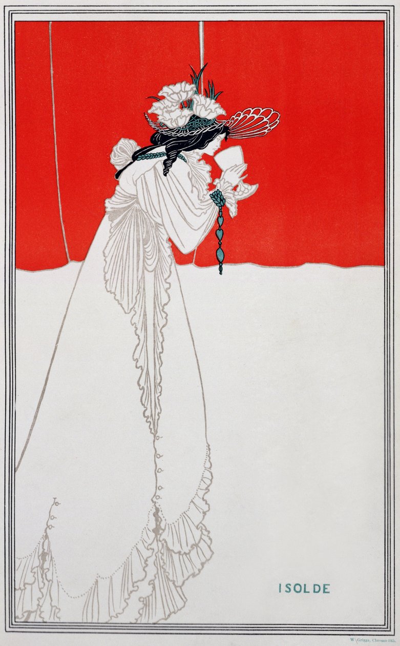 Isolda, ilustrace z 