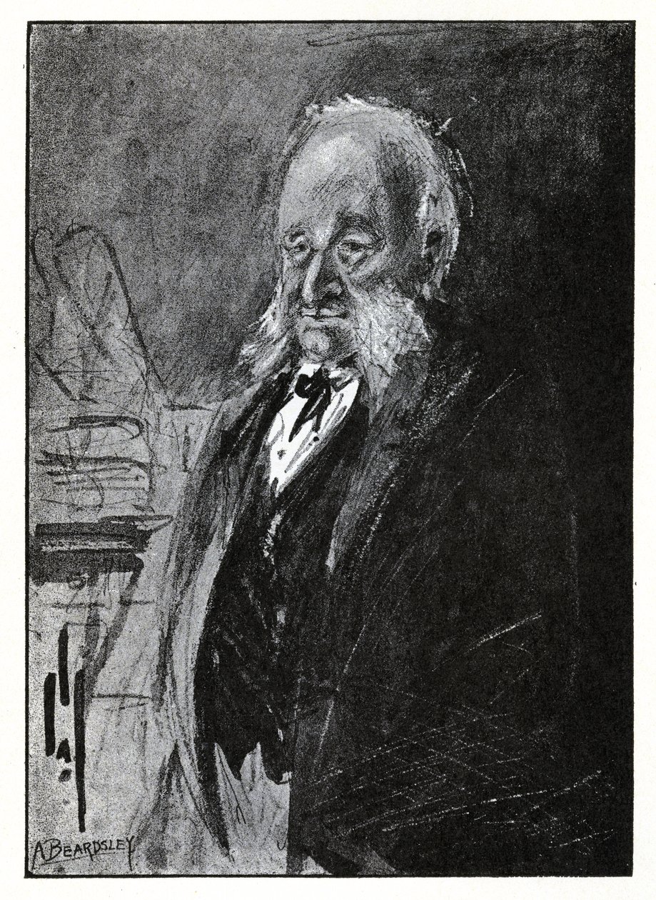 Jules Ferry, 1893 (umýt) od Aubrey Beardsley