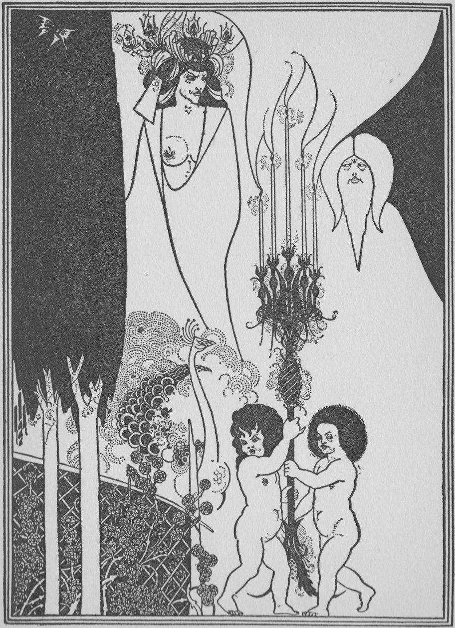 Herodovy oči, 1898 od Aubrey Beardsley