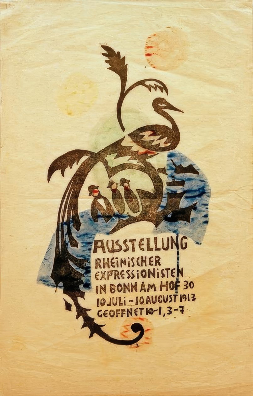 Výstava rýnských expresionistů II, ... od August Macke