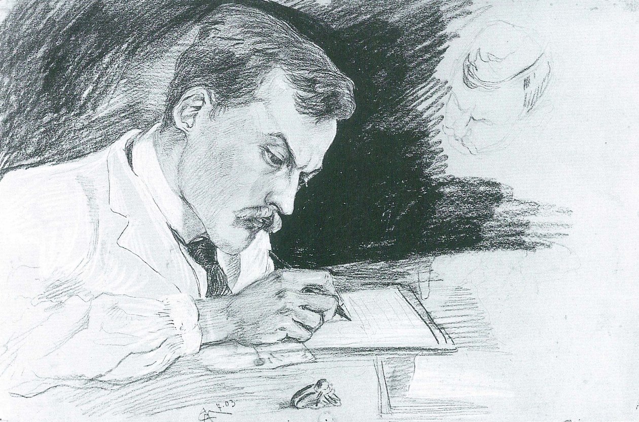Portrét Dr. Ludwig Deubner od August Macke
