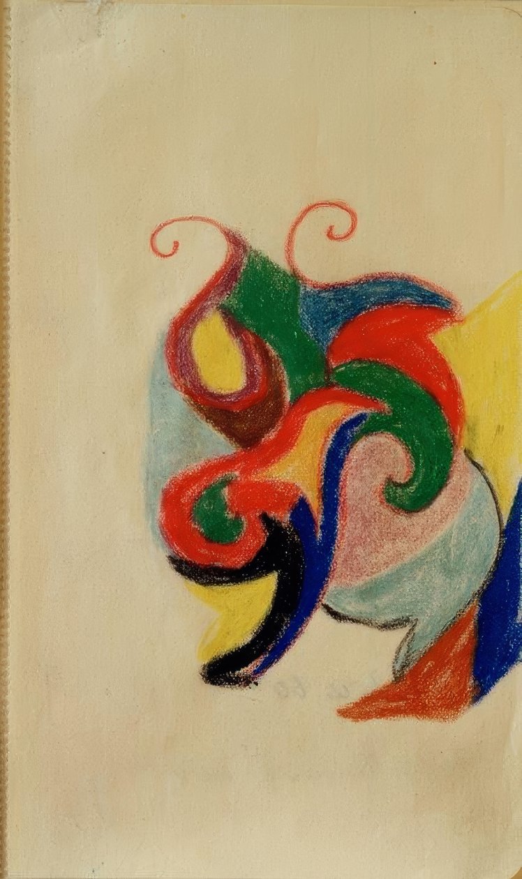Barevné tvary II od August Macke