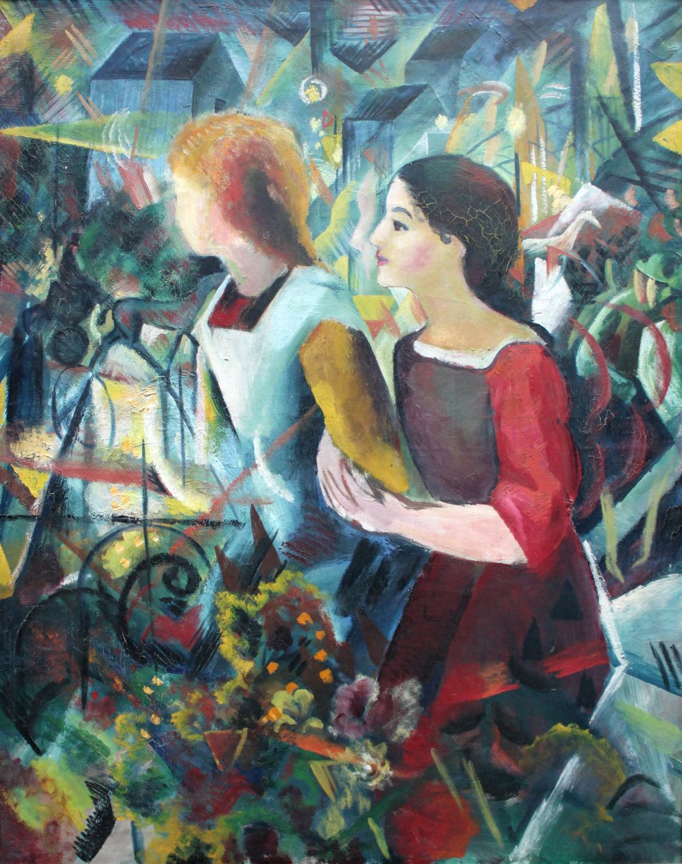 Dvě dívky od August Macke