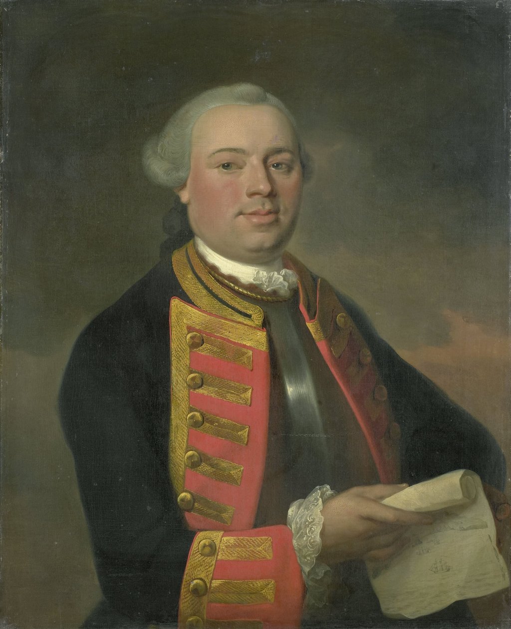 Johan Arnold Zoutman (1724-93), viceadmirál od August Christian Hauck