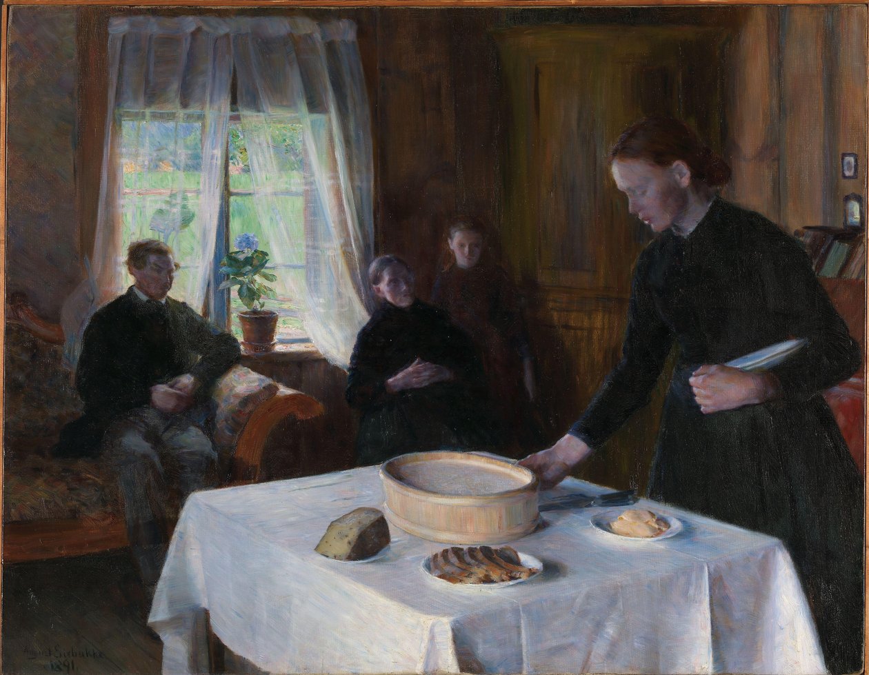Prostírání stolu od August Eiebakke
