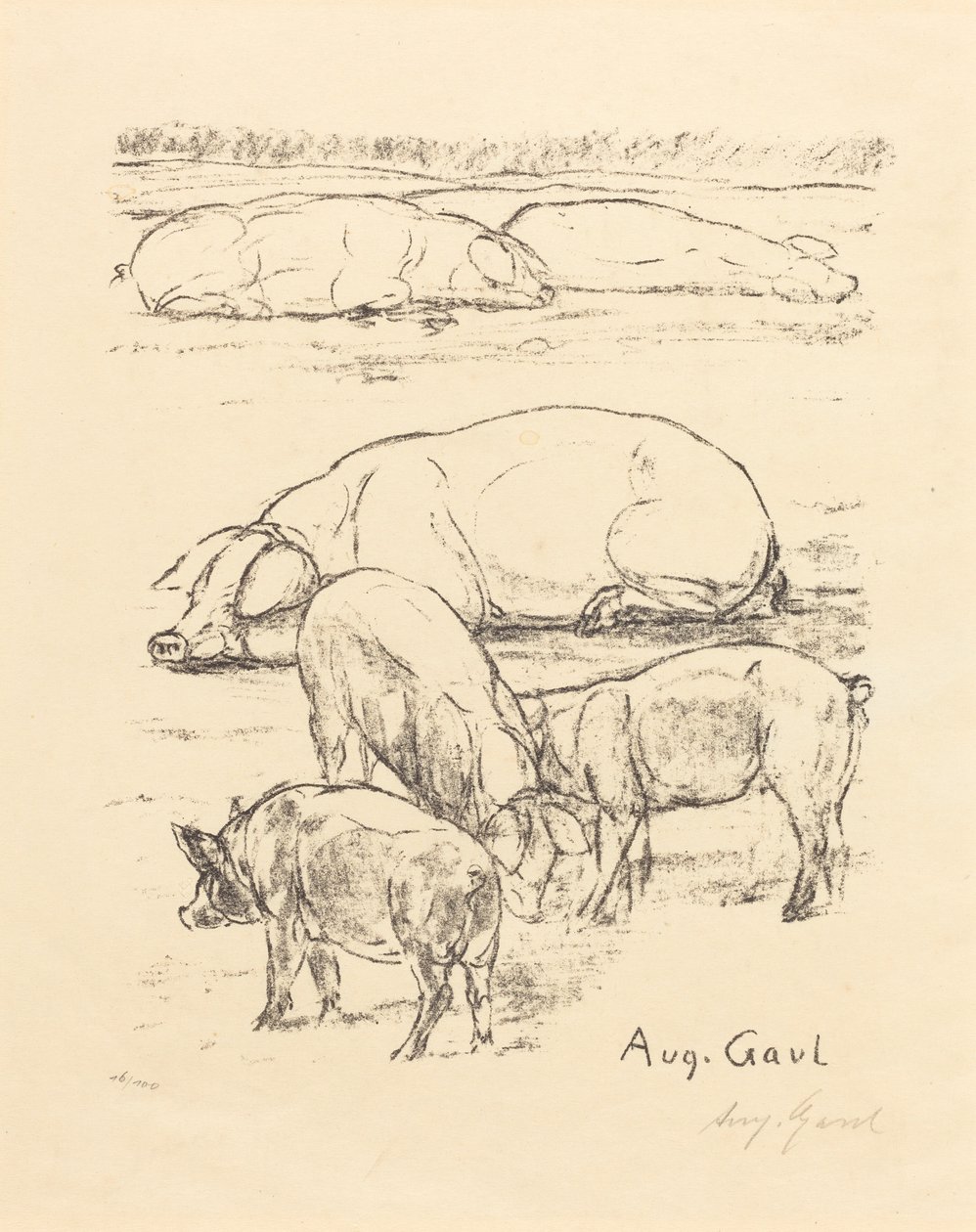Prasata od August Gaul