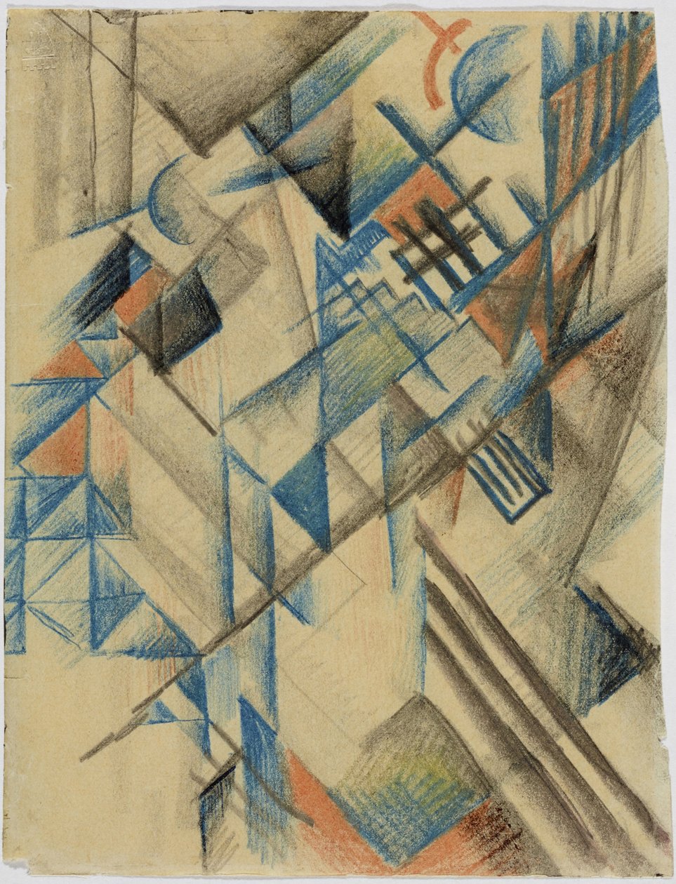 Abstraktní formy II od August Macke