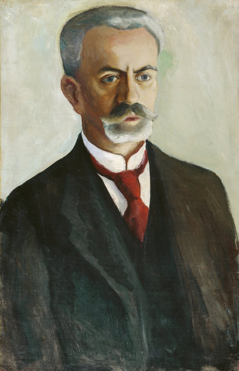 Portrét Bernharda Koehlera od August Macke