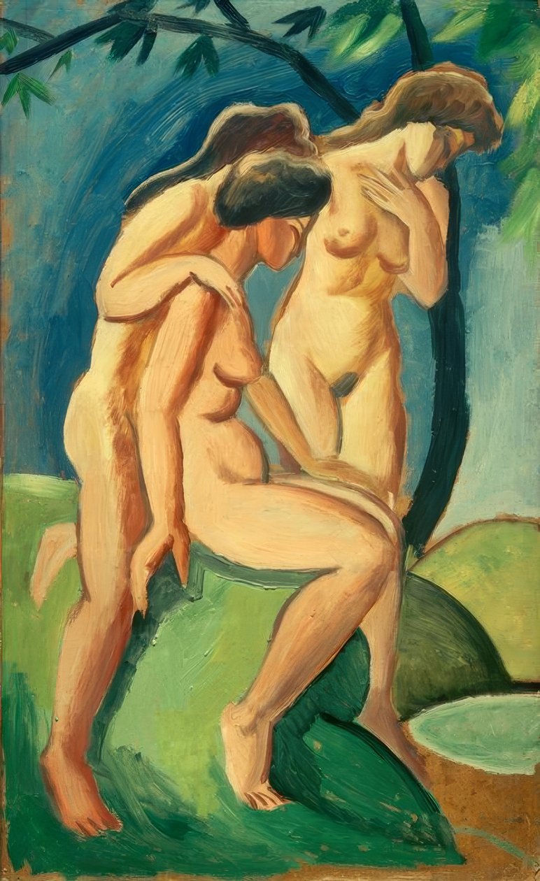 Tři jednání od August Macke