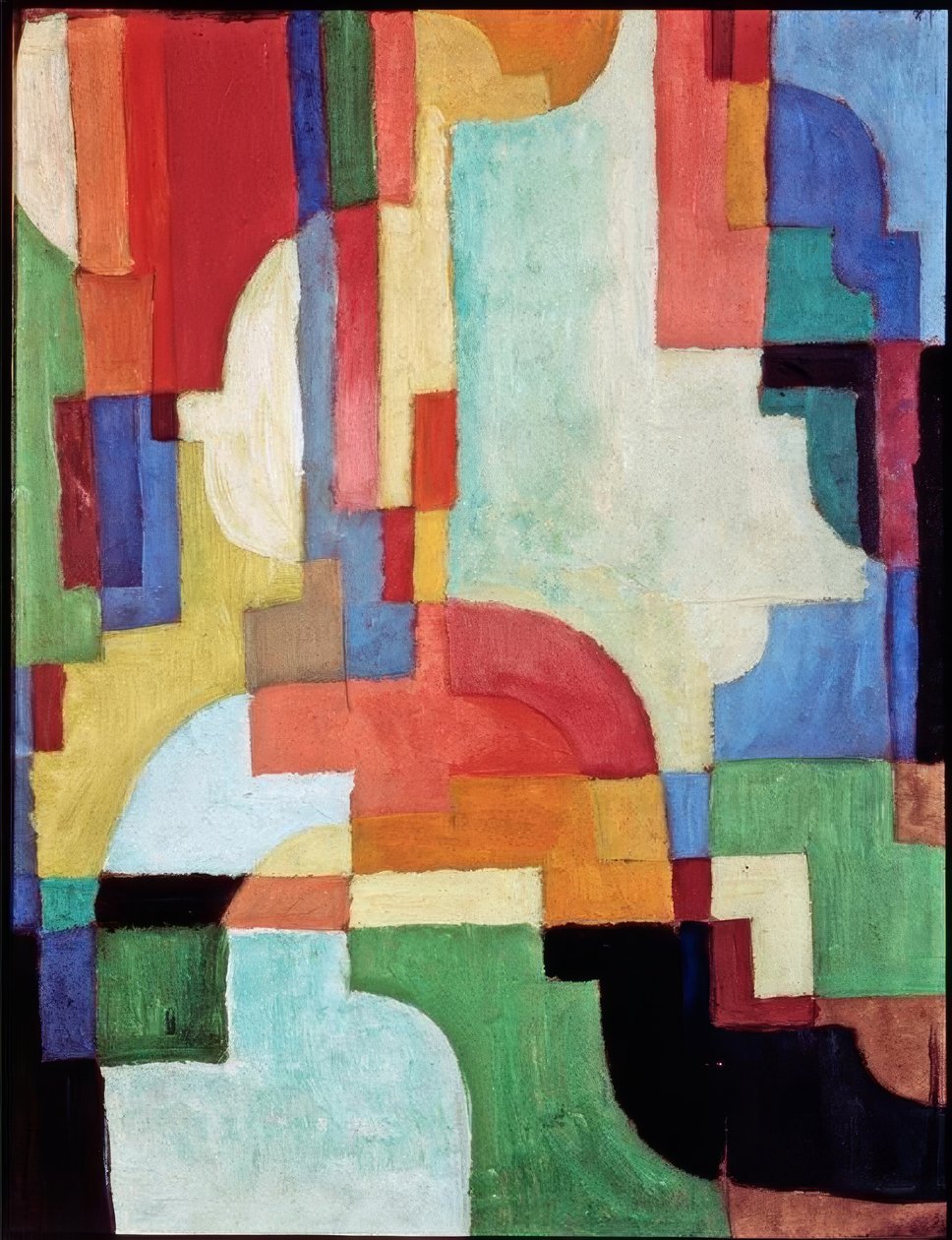 Barevné tvary I od August Macke