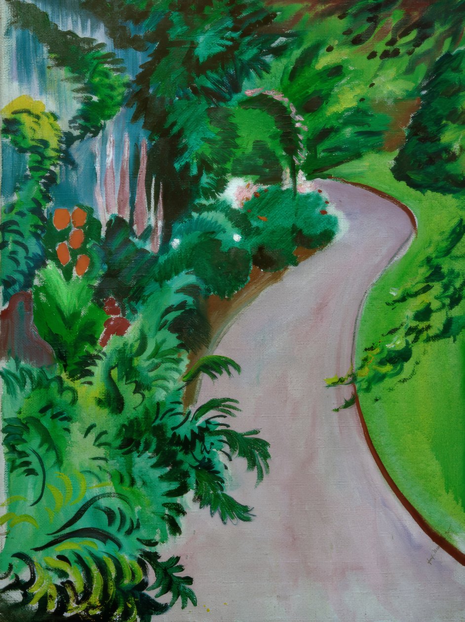 Gartenweg od August Macke
