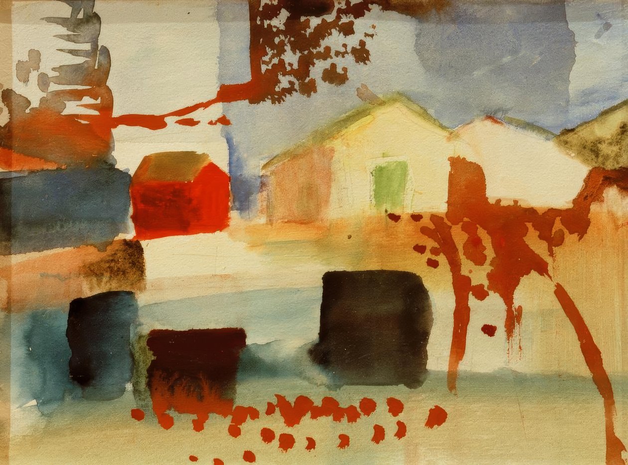 Domy od August Macke