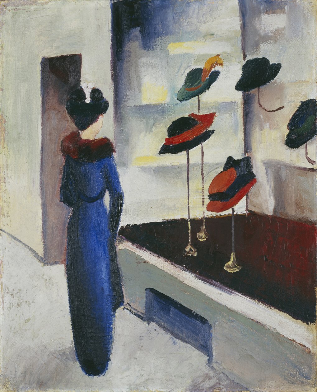 Kloboukářství, 1913 od August Macke