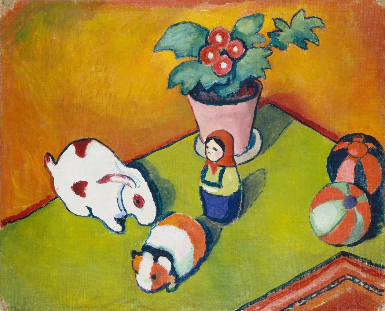 Malé Walterovy hračky od August Macke