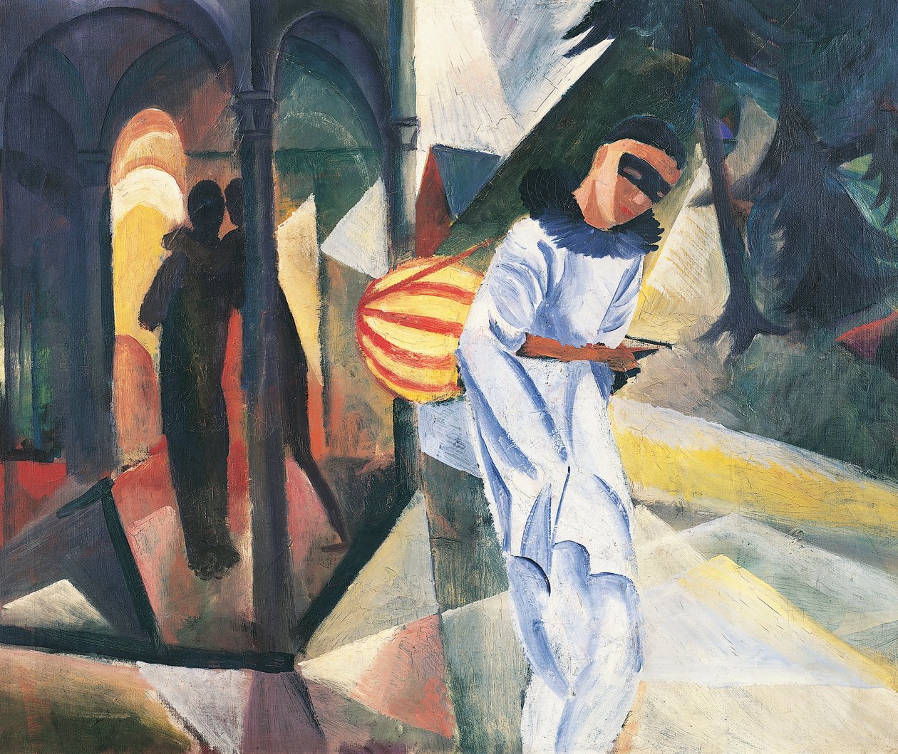 Pierrot od August Macke