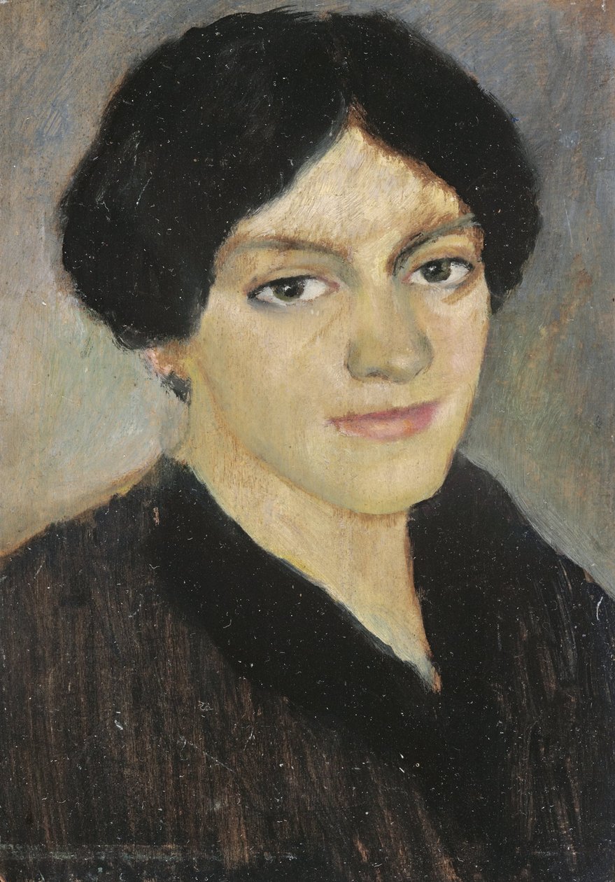 Portrét Elisabeth Macke od August Macke