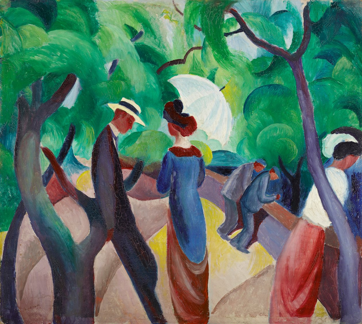 Promenáda od August Macke
