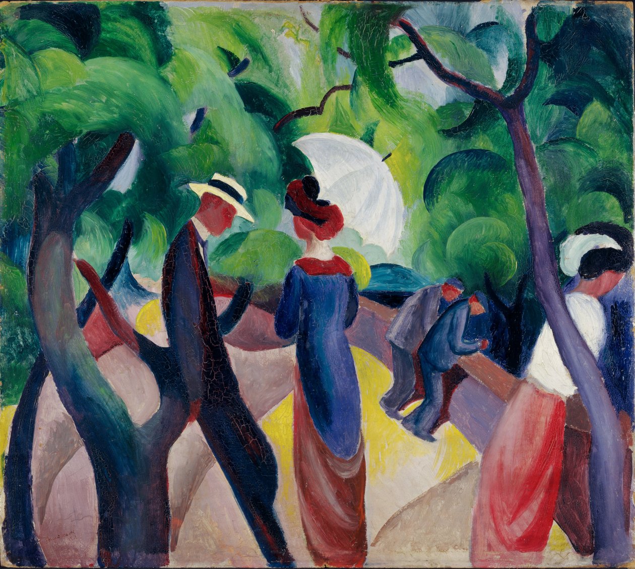 Promenáda od August Macke