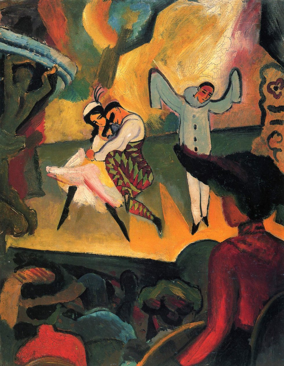 Ruský balet I od August Macke