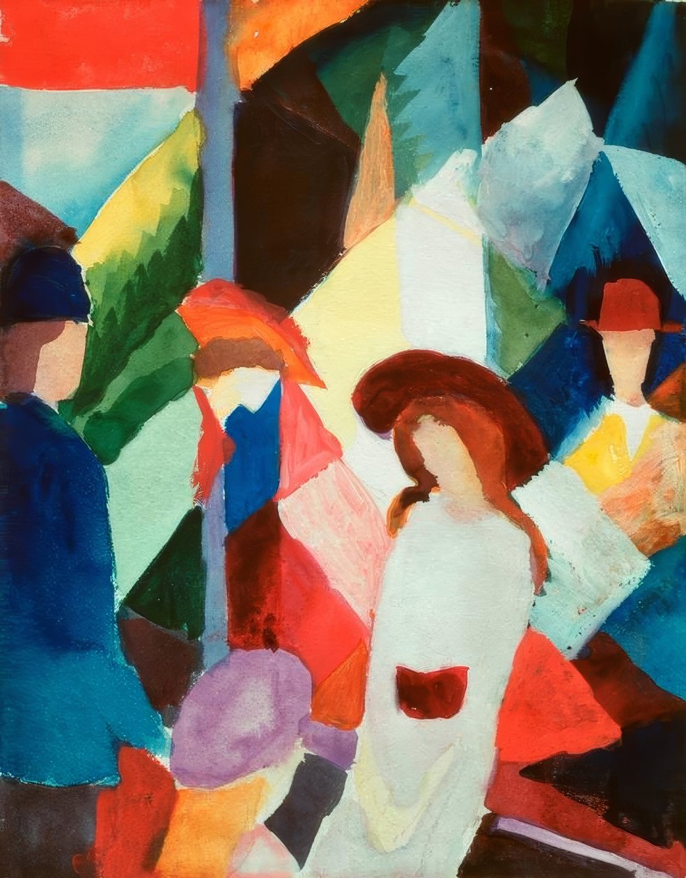 Okno obchodu od August Macke
