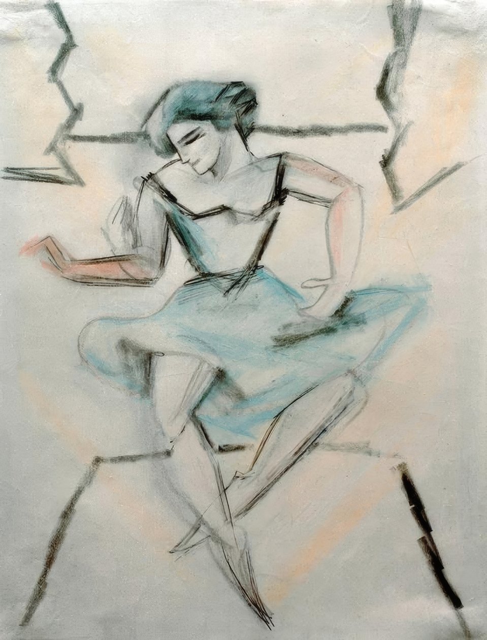 tanečník od August Macke