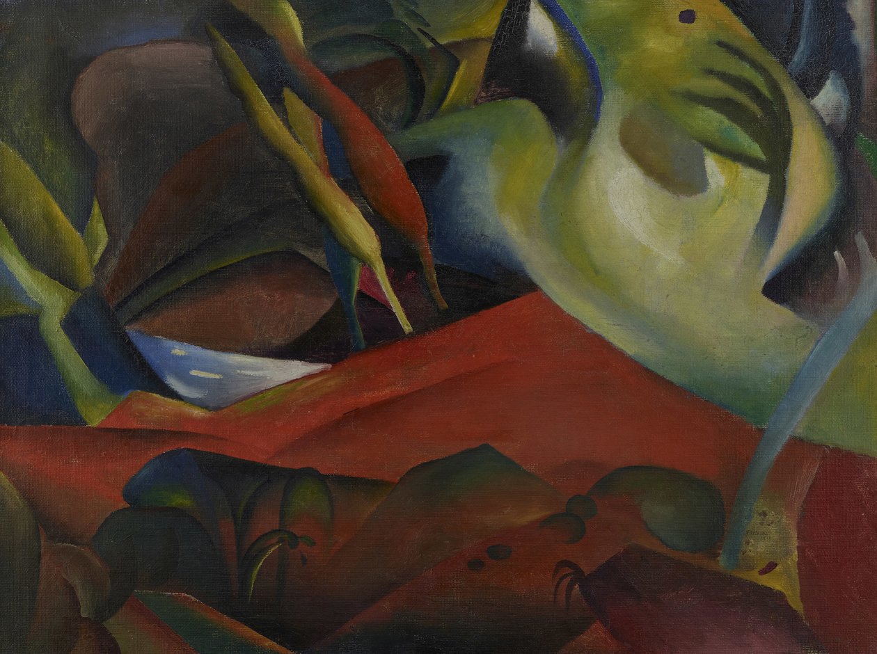 Bouře, 1911. od August Macke
