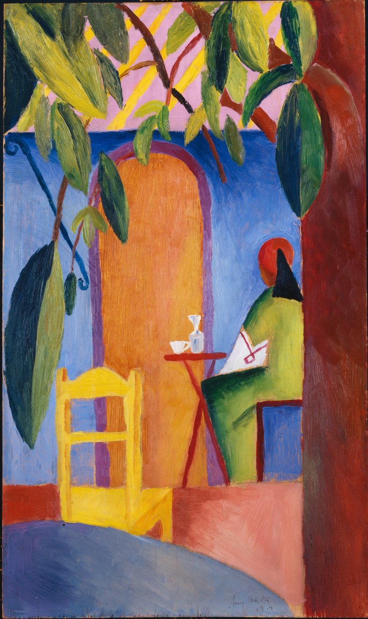 Turecká kavárna od August Macke
