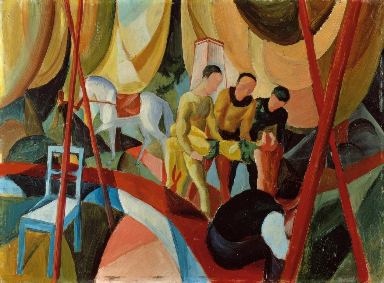 cirkus od August Macke