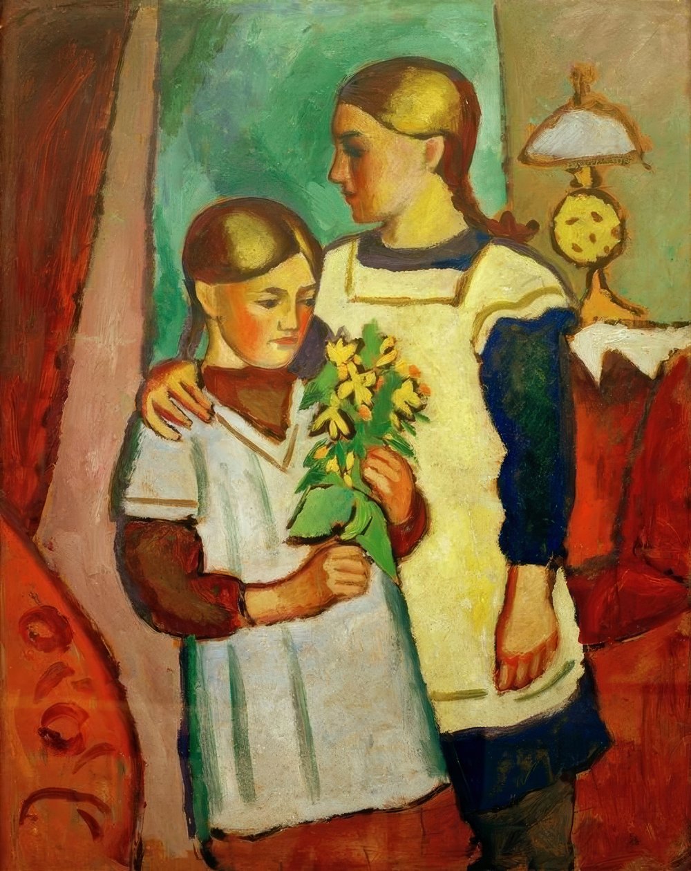 Dvě sestry od August Macke