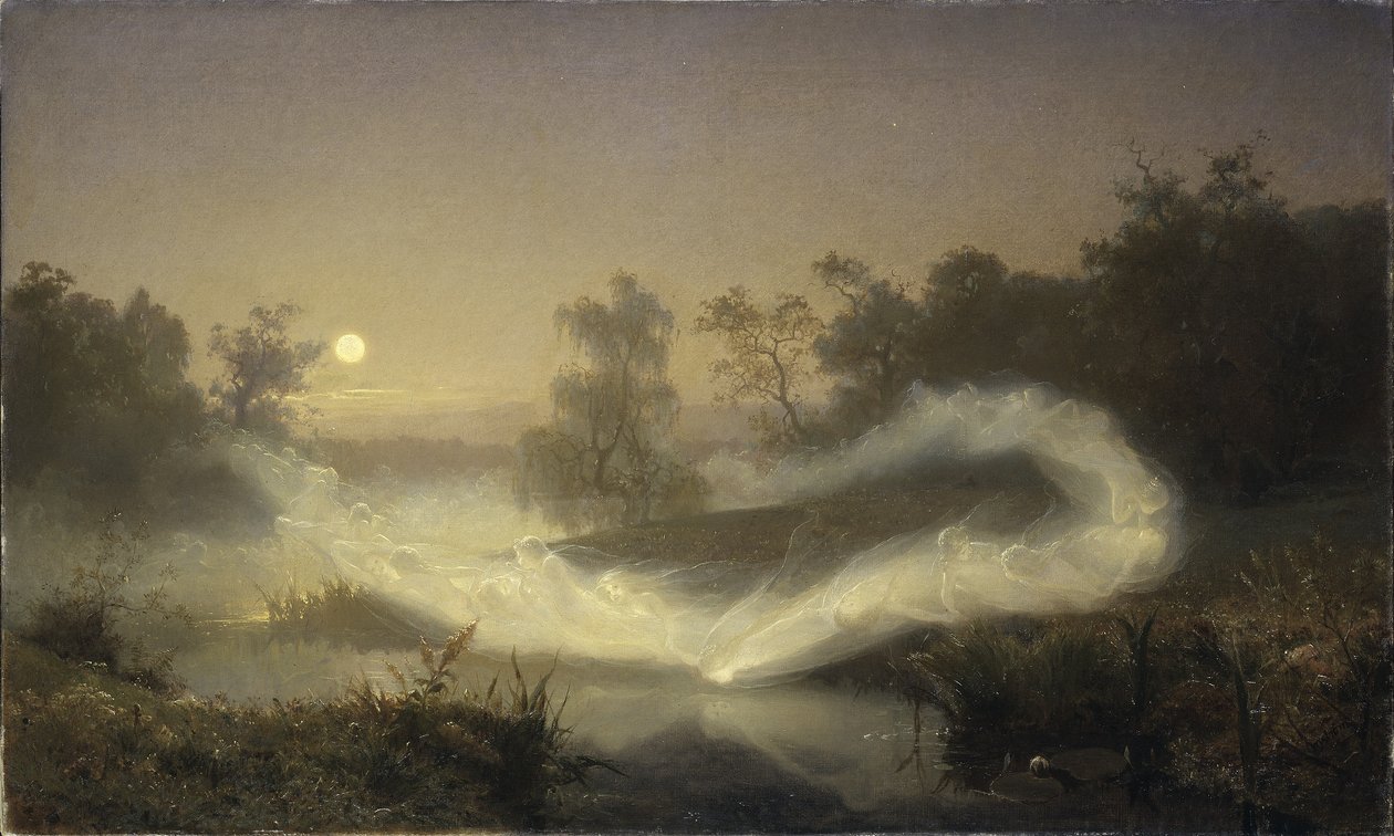Tančící víly od August Malmström