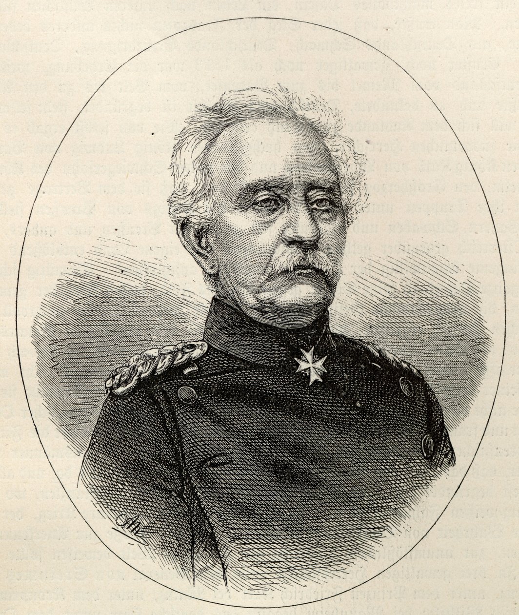 Generál Karl Friedrich von Steinmetz 1796-1877. od August Neumann