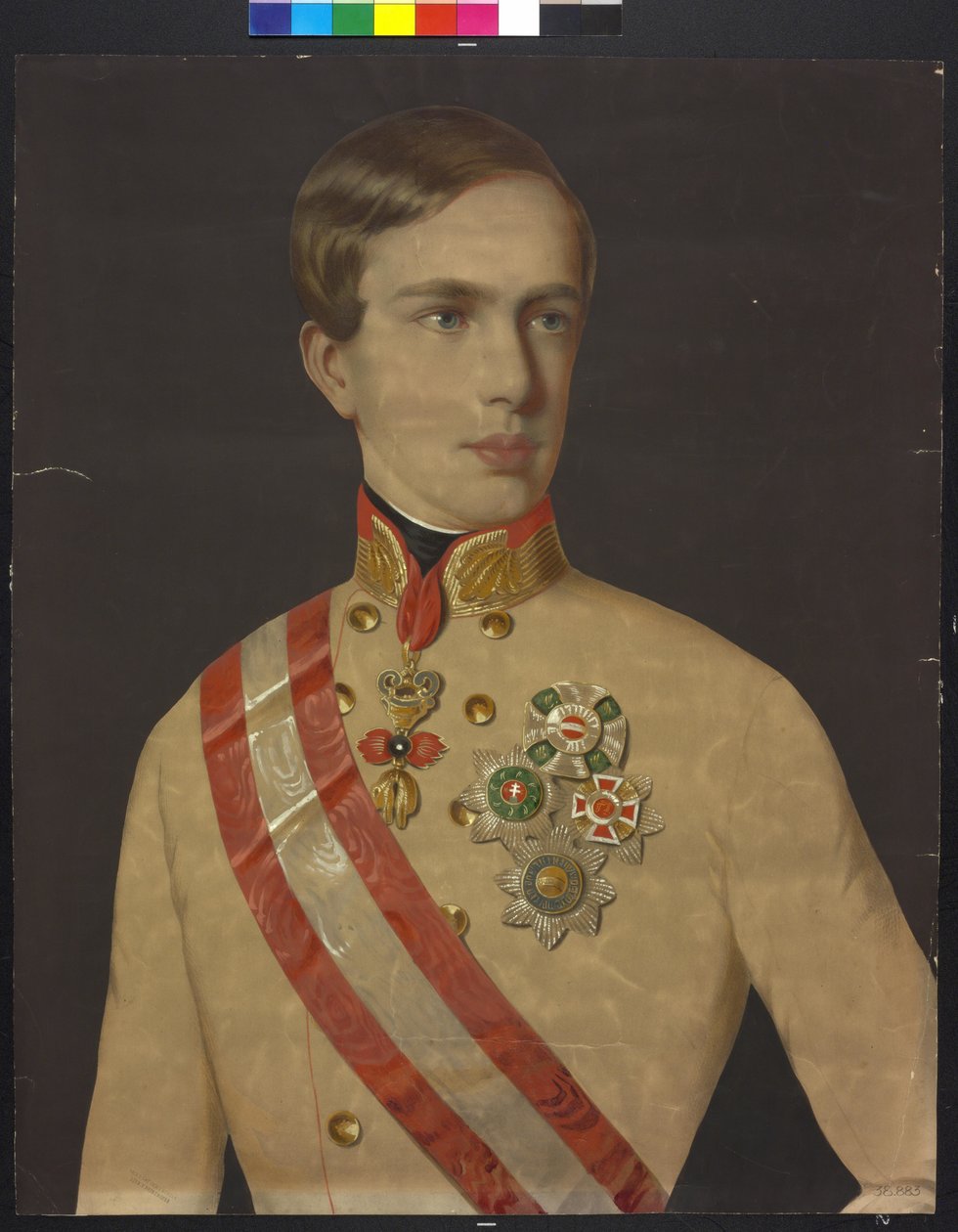Rakouský císař František Josef I. od August Prinzhofer