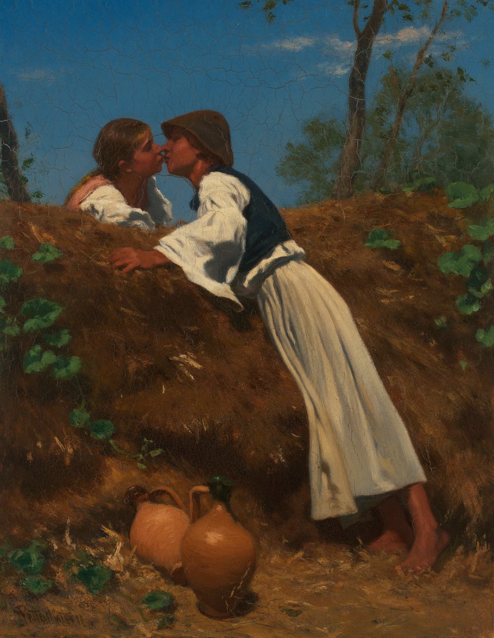 Polibek II od August von Pettenkofen