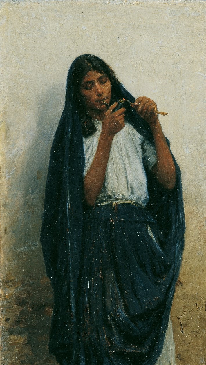 cikánská od August von Pettenkofen