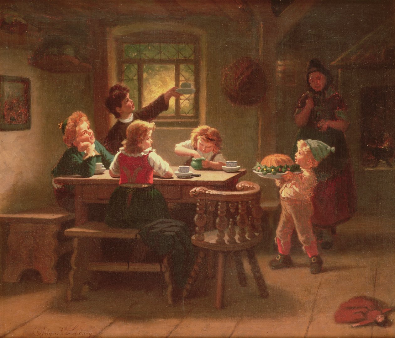 Narozeninový dort od Ludwig August or Louis August Schwiter