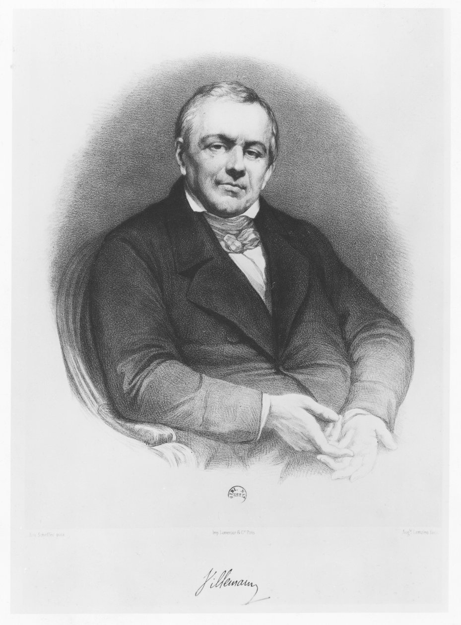 Abel-Francois Villemain od Auguste Charles Lemoine